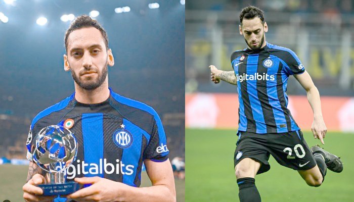 Hakan Çalhanoğlu Maçın En Değerli Oyuncusu Seçildi