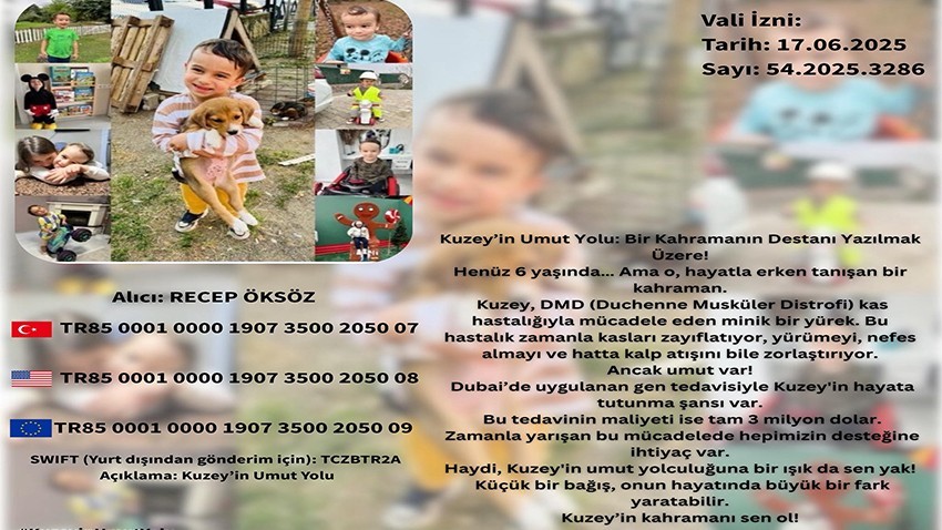 Minik Kuzey İçin Yardım Kampanyası Başlatıldı