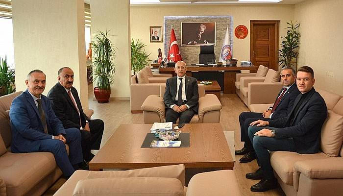 Türkiye Sağlık İşçileri Sendikası Yönetiminden Rektör Prof. Dr. Sedat Murat’a Ziyaret