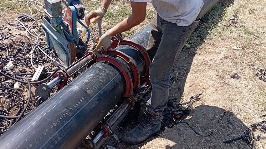 Bayramiç Işıkeli’nde Sulamada Yeni Dönem