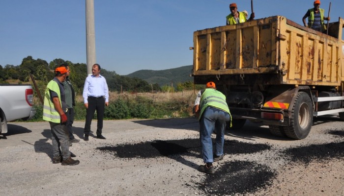 KAYMAKAM DOLU KÖYLERDE YAPILAN ÇALIŞMALARI İNCELEDİ