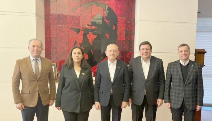 Koçer, CHP Genel Başkanı Kılıçdaroğlu’nu Ziyaret Etti