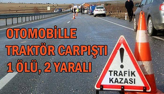 Biga'da trafik kazası...