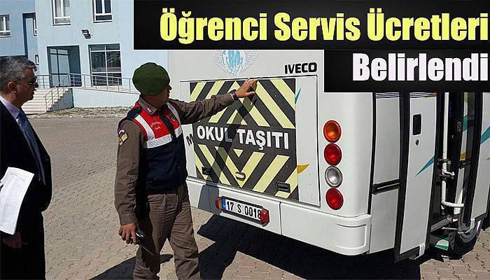Öğrenci Servis Ücretleri Belirlendi