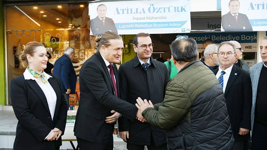 Lapseki’de İYİ Parti İlk Seçim İrtibat Bürosu Açılışı Yapıldı