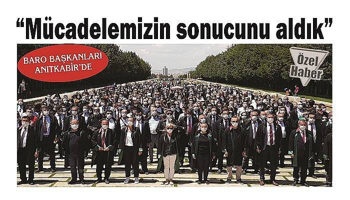BARO BAŞKANLARI ANITKABİR’DE