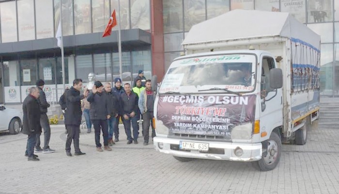 Deprem Bölgesine 9’unc Aracı Uğurladılar