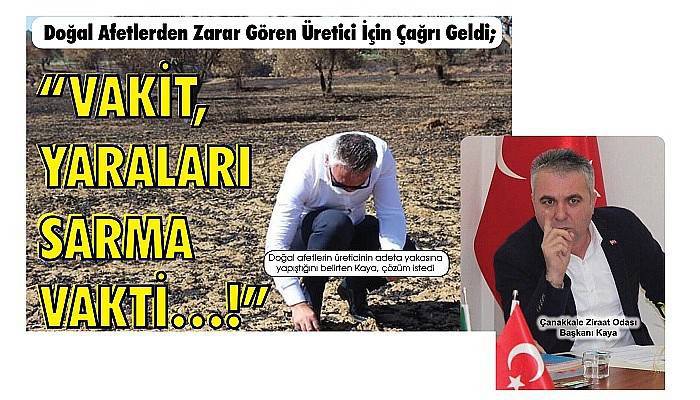 Doğal Afetlerden Zarar Gören Üretici İçin Çağrı Geldi!