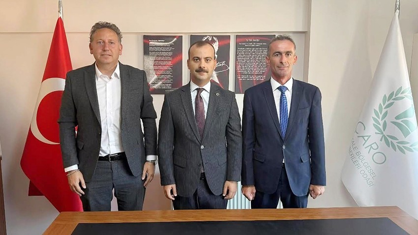 Eceabat Kaymakamı Kerem Yenigün’den ÇARO’ya Ziyaret