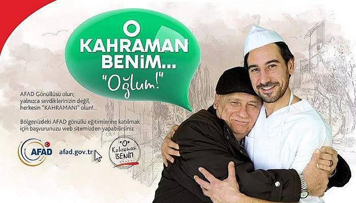 AFAD’tan O Kahraman Benim Kampanyası (VİDEO)