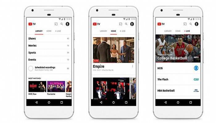  Google canlı yayın televizyonu: YouTube TV