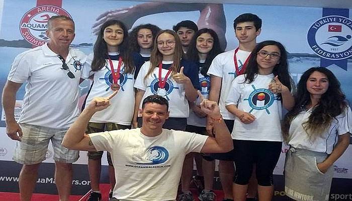 İÇDAŞ Spor yüzücüleri 6 madalya ile damga vurdu