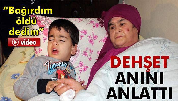 Enkaz altında kalan yaralı kadın olay anını anlattı