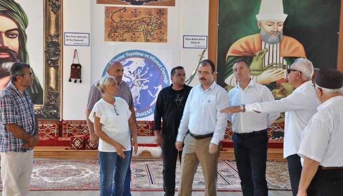 KAYMAKAM CEMEVİNİ ZİYARET ETTİ, TALEPLERİ DİNLEDİ