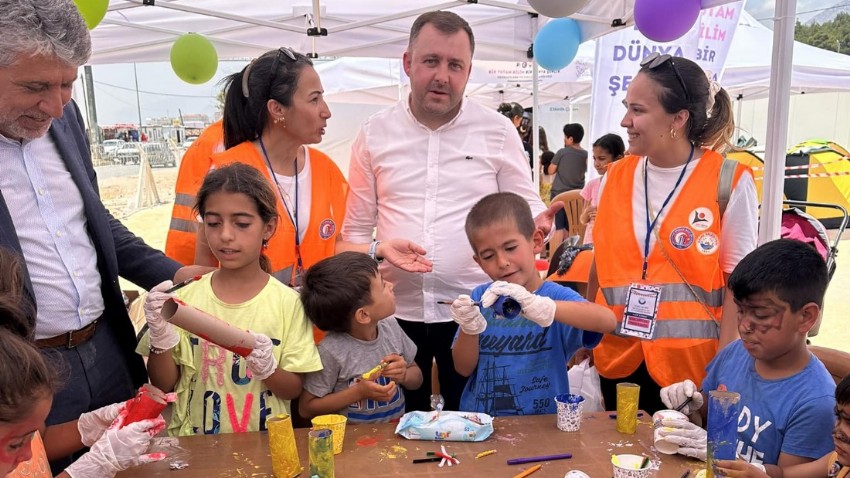 Hatay’lı Çocuklara Unutamayacakları Eğlenceli Anlar Yaşattılar