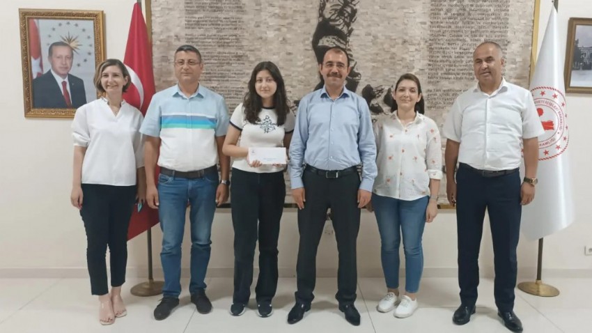 LGS Türkiye 1.'Si Elif Ece Peker Erdinç Dolu'yu Ziyaret Etti
