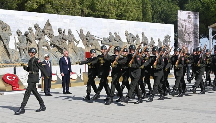 Şehitler Abidesi'nde Çanakkale Kara Savaşları'nın 107. Yılı Anma Töreni Düzenlendi