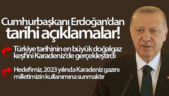'Türkiye tarihinin en büyük doğalgaz keşfini Karadeniz'de gerçekleştirdi