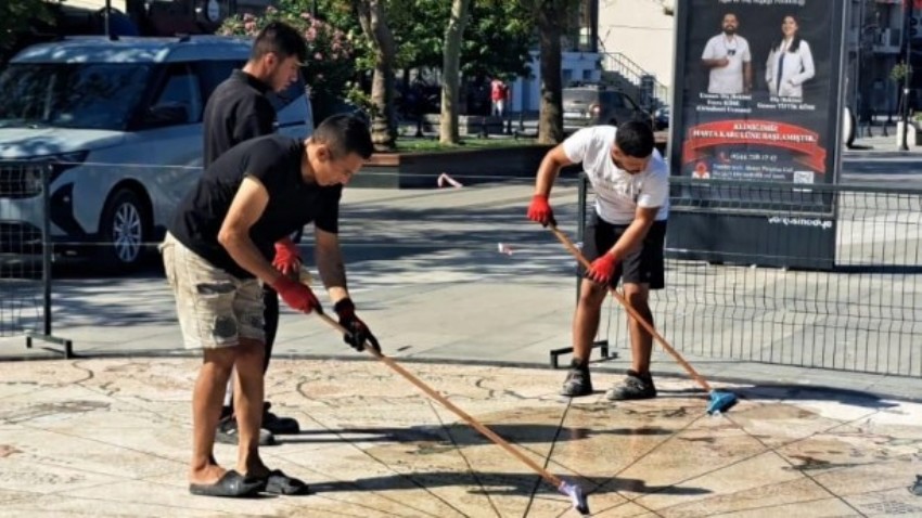 Mozaik Piri Reis Haritası Yenilendi
