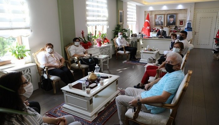 Yeni Yönetimden Vali Aktaş’a Ziyaret