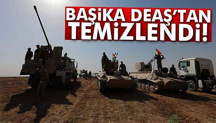 Başika DEAŞ'tan temizlendi