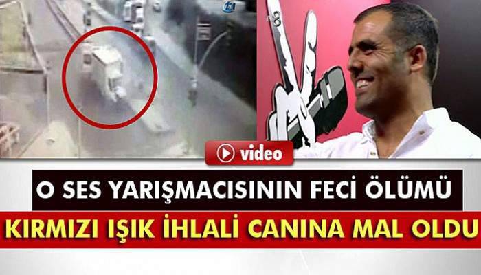 Kırmızı ışık ihlali canına mal oldu