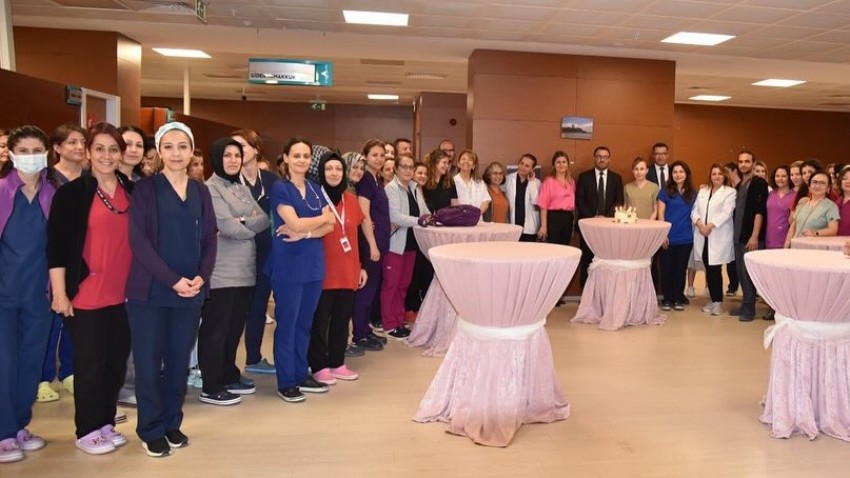 Devlet Hastanesinde Hemşireler Günü Kutlandı
