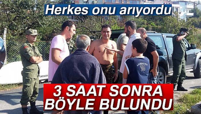 Beylikdüzü’nde boğuldu sanılan şahıs 3 saat sonra yüzerek çıktı
