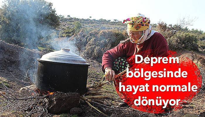 Depremzedeler günlük hayata geri dönüyor