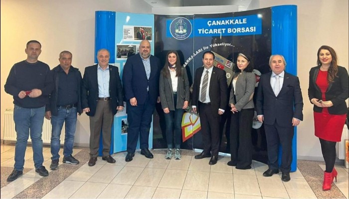 Ticaret Borsası’na ÇASİAD’tan “İşimi Yönetebiliyorum Projesi” ziyareti