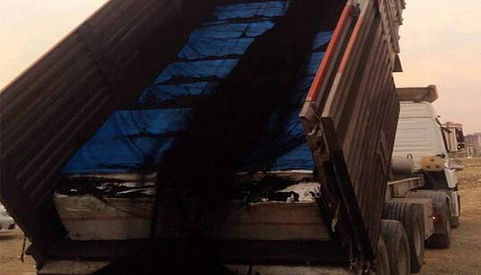 Kömür altı kaçak sigara sevkiyatı