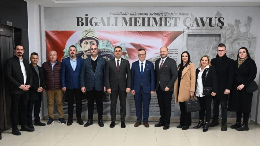 Alper Şen'den Bülent Erdoğan’a ziyaret
