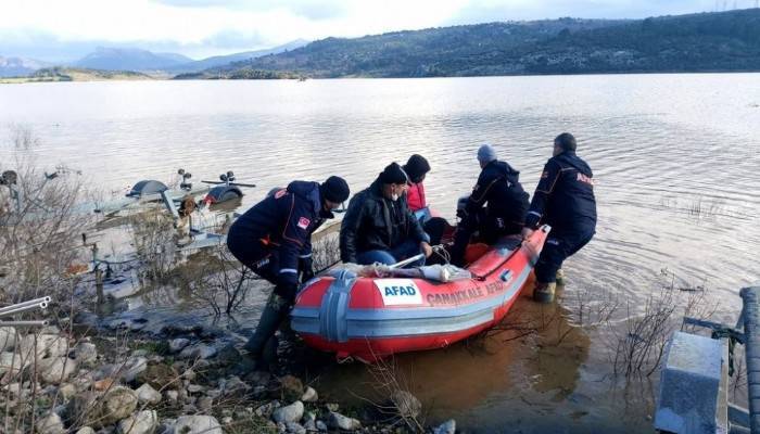 Ayvacık’taki arama kurtarma çalışmalarına ÇOMÜ’den destek