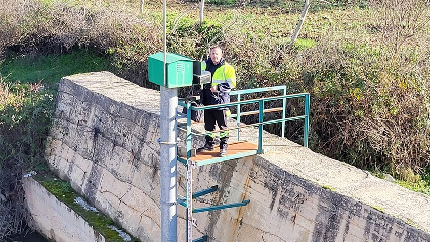 DSİ 252. Şube Müdürlüğü’nden Biga Çınarköprü’de Debi Ölçümü