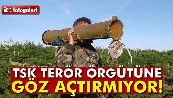  TSK terör örgütüne göz açtırmıyor