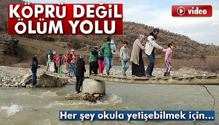  Köprü değil, ölüm yolu