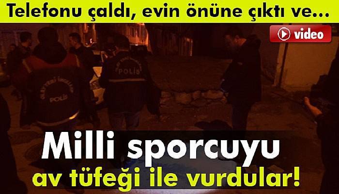  Milli sporcu Mehmet Muhittin Saltık'a silahlı saldırı