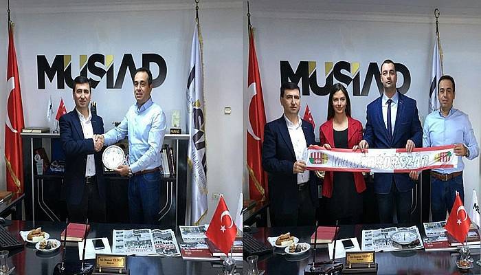 MÜSİAD'ın Avrupadan Ziyaretçileri Var