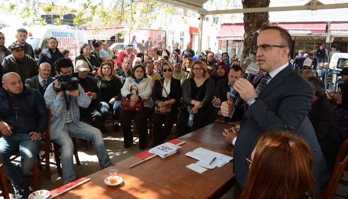 Turan Bozcaada’ya Çıkarma Yaptı
