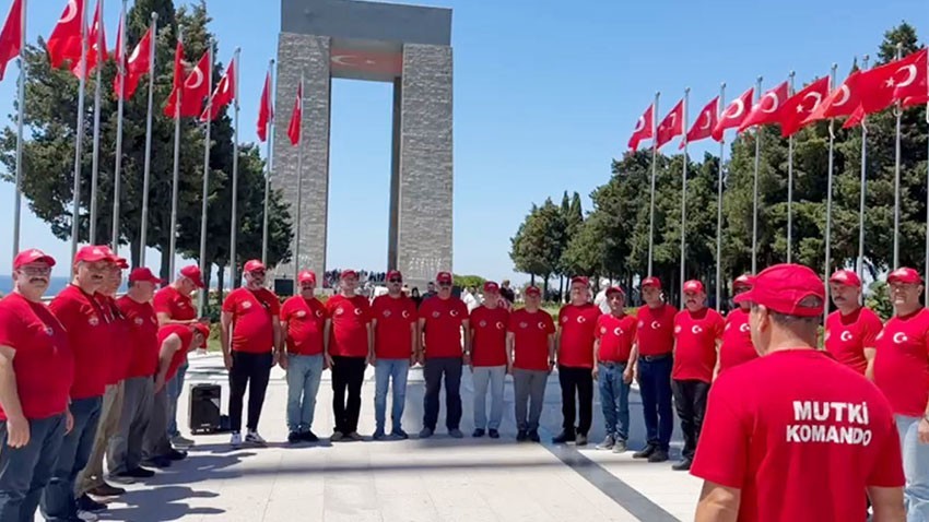 Terhis olduktan 28 yıl sonra Çanakkale’de buluştular