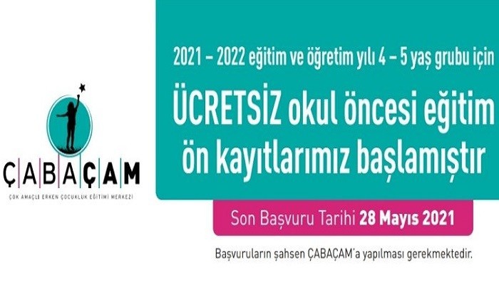 ÇABAÇAM’ın kayıtları başladı