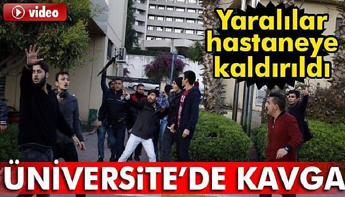 İki grup öğrenci arasında kavga