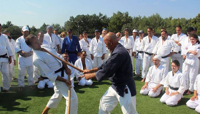  Aikido öğrenmek için dünyanın bir çok yerinden Çanakkale'deki kampa geldiler (VİDEO)