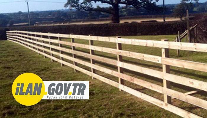 AHŞAP ÇİT DİREĞİ ALINACAK