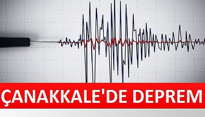 Çanakkale’de 3,6 büyüklüğünde deprem