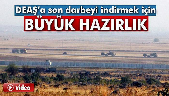 DEAŞ’a son darbeyi indirmek için TSK ile ÖSO harekete geçti