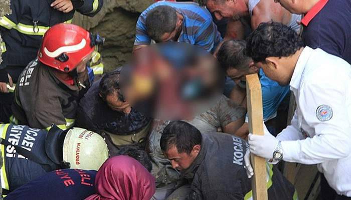 Göçük altından çıkarılan işçi hayatını kaybetti