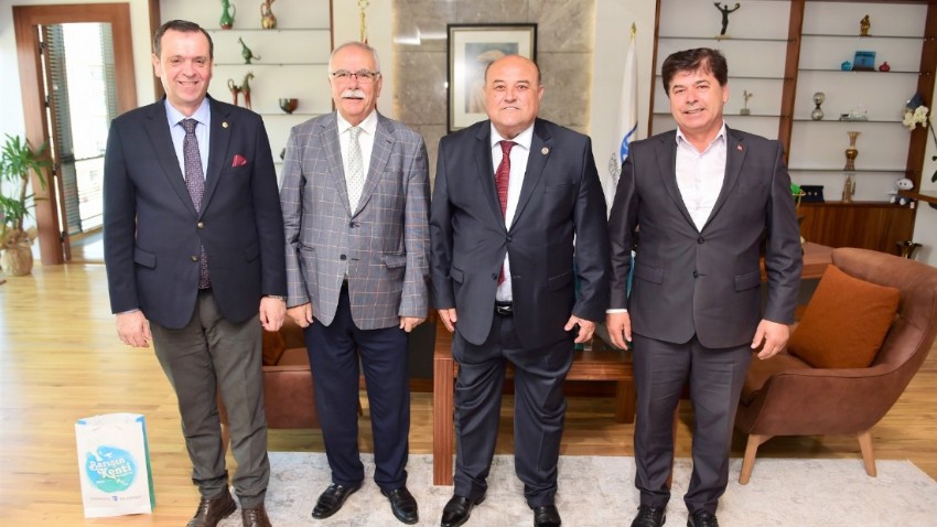 Belediye Başkanlarından Başkan Gökhan'a Ziyaret