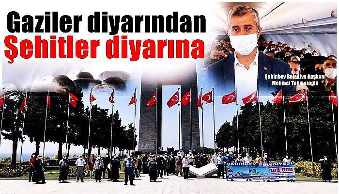 Şahinbey Belediyesi tarafından yürütülen ‘Gaziler diyarından Şehitler diyarına’ projesi yeniden başladı (VİDEO)