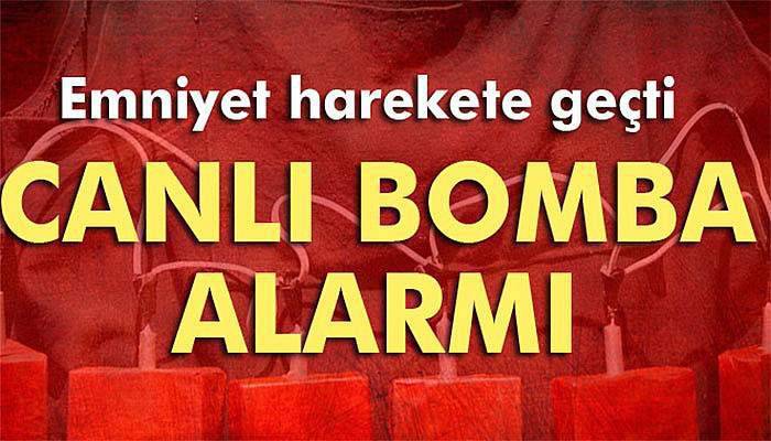 Gaziantep'te canlı bomba alarmı